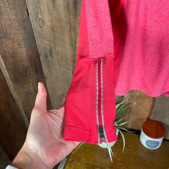MPG Pink Coral 1/4 Zip Pullover - Size Medium - Picture 4 of 11